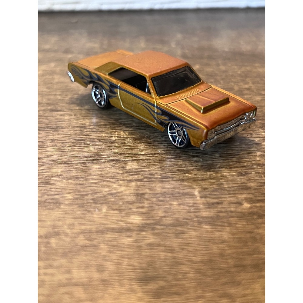 Hot Wheels Gold Matte 1968 Dodge Dart Hot Rods Loose Die Cast EUC Play Cars